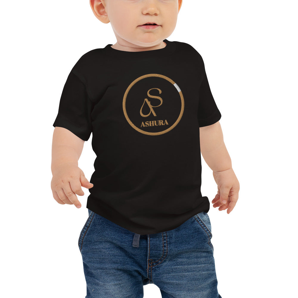 T-shirt à Manches Courtes en Jersey pour Bébé