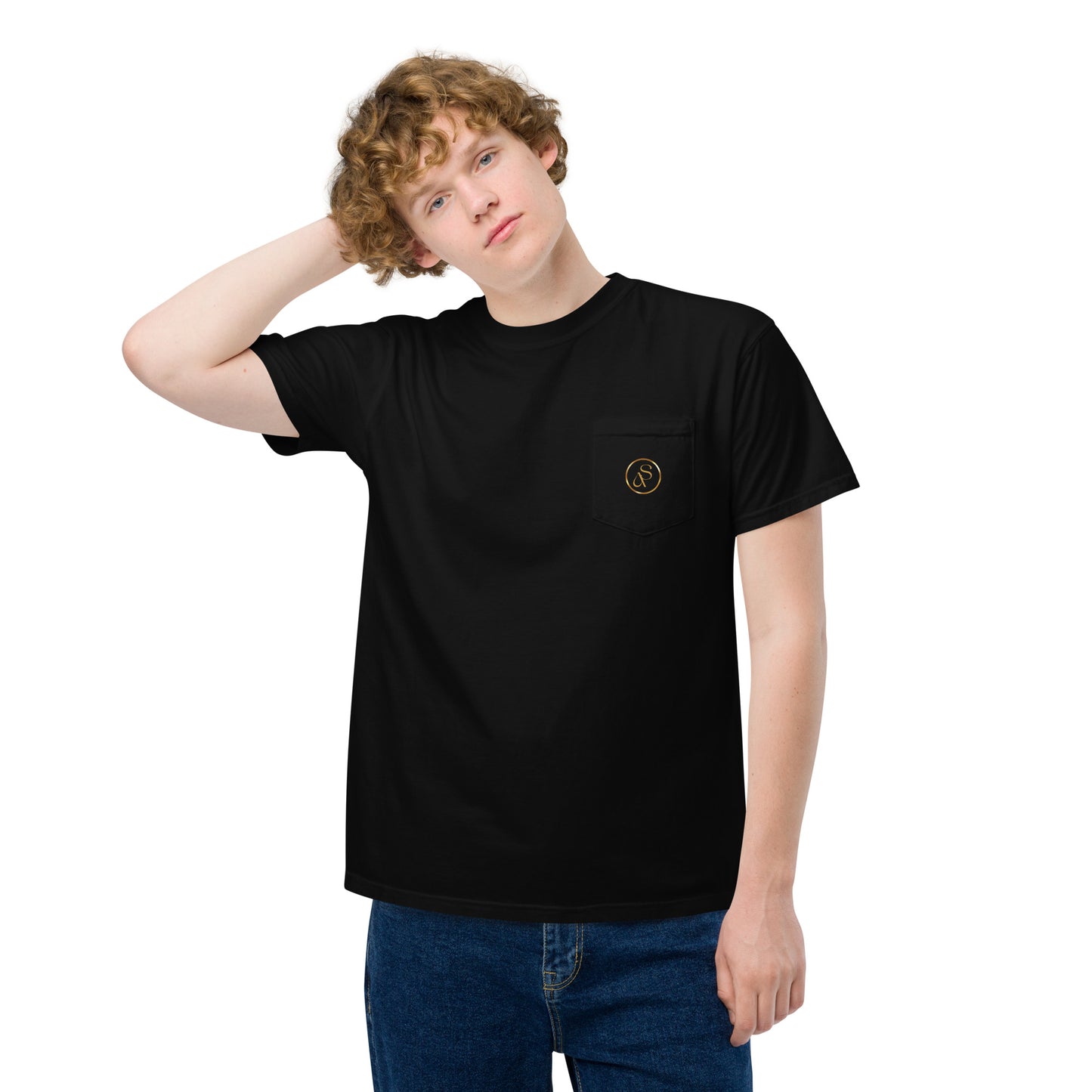 T-shirt teinté avec poche