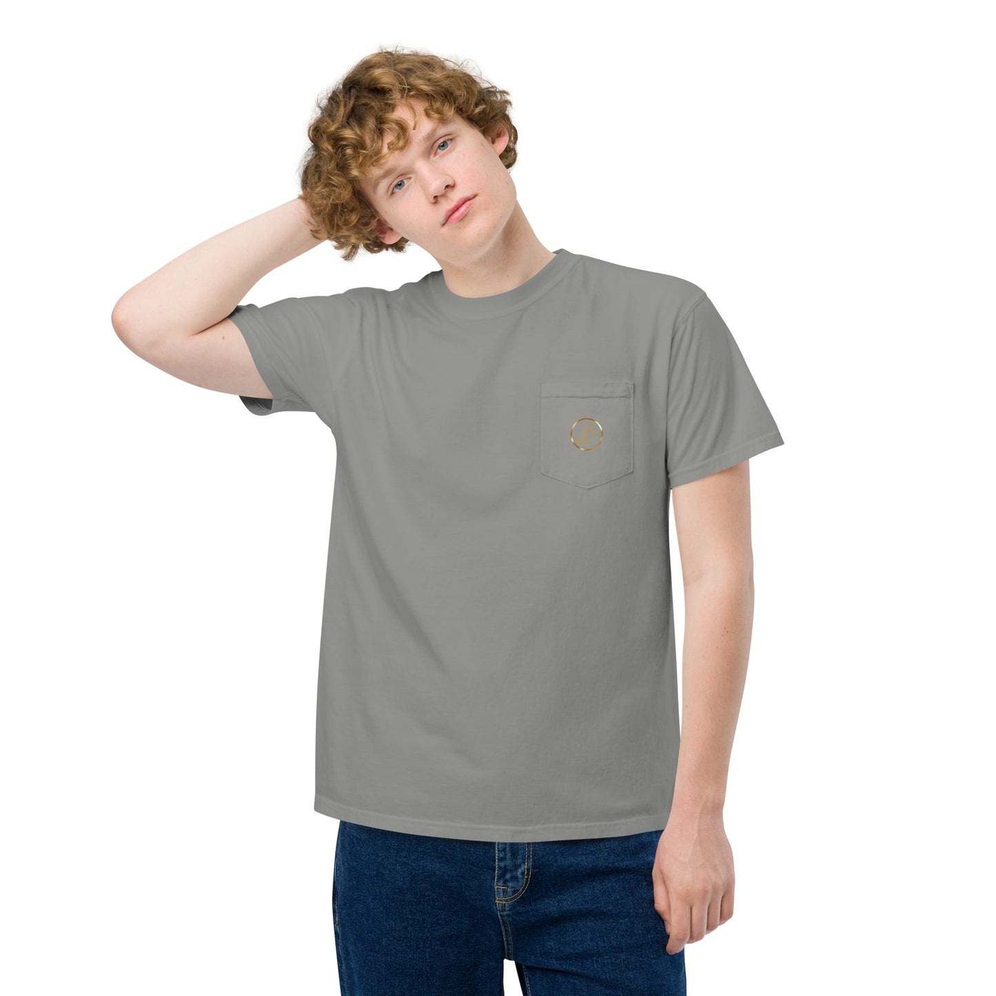 T-shirt teinté avec poche