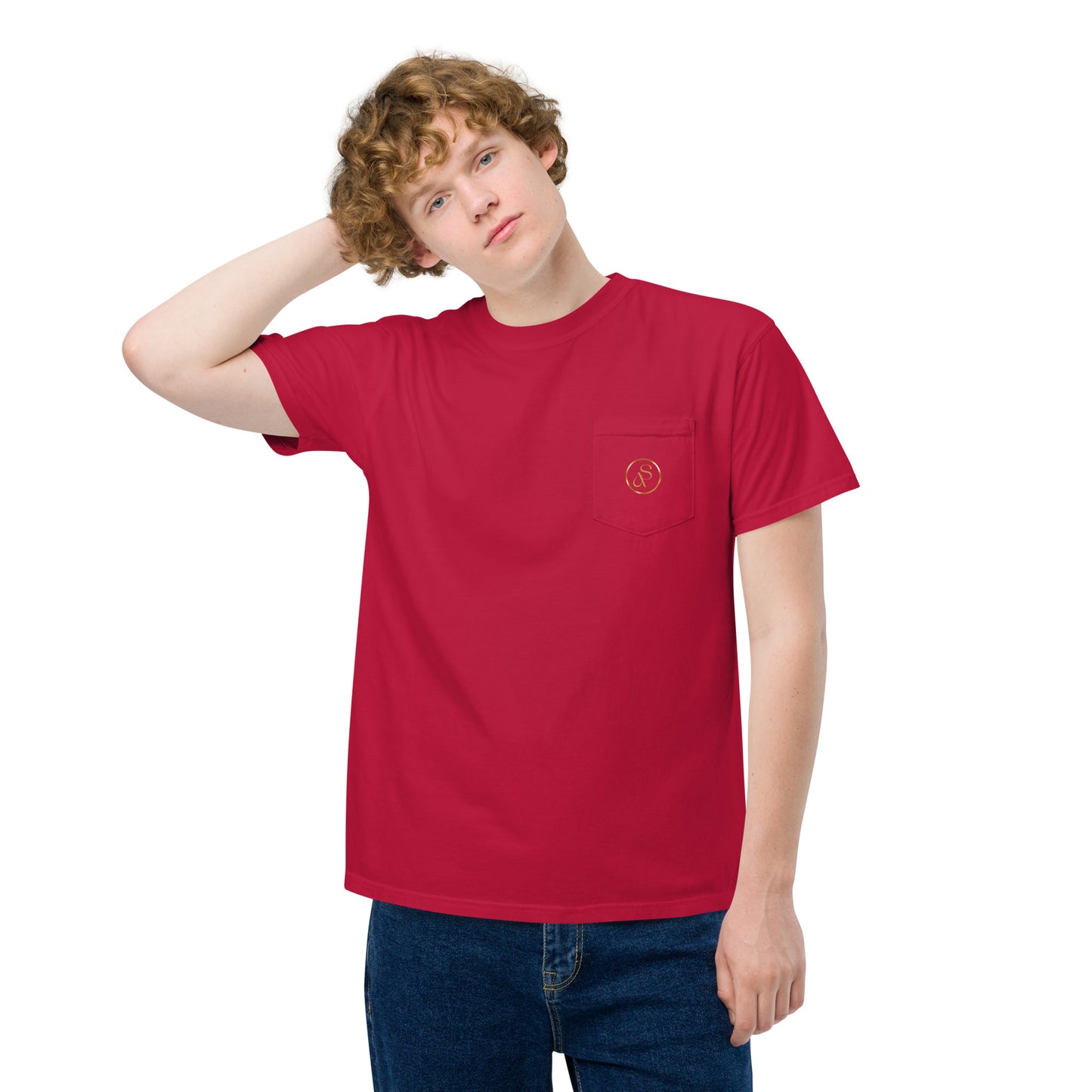 T-shirt teinté avec poche