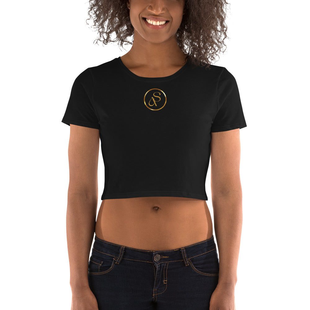 Crop-Top-T-Shirt für Damen